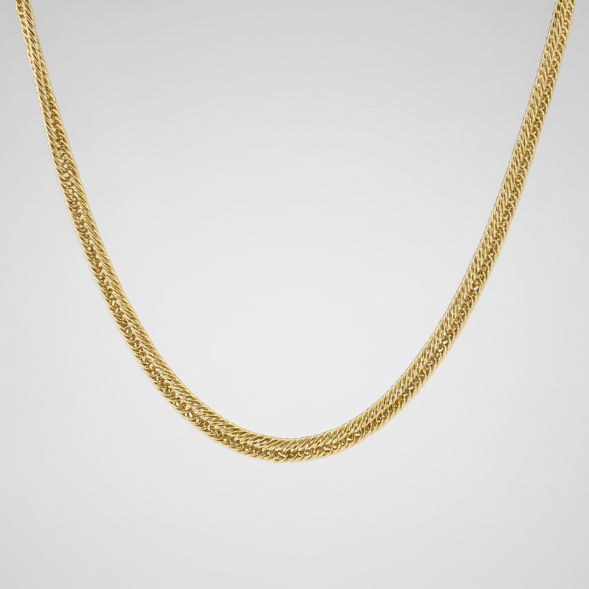 18K Yellow Gold 17.75" Snake Chain