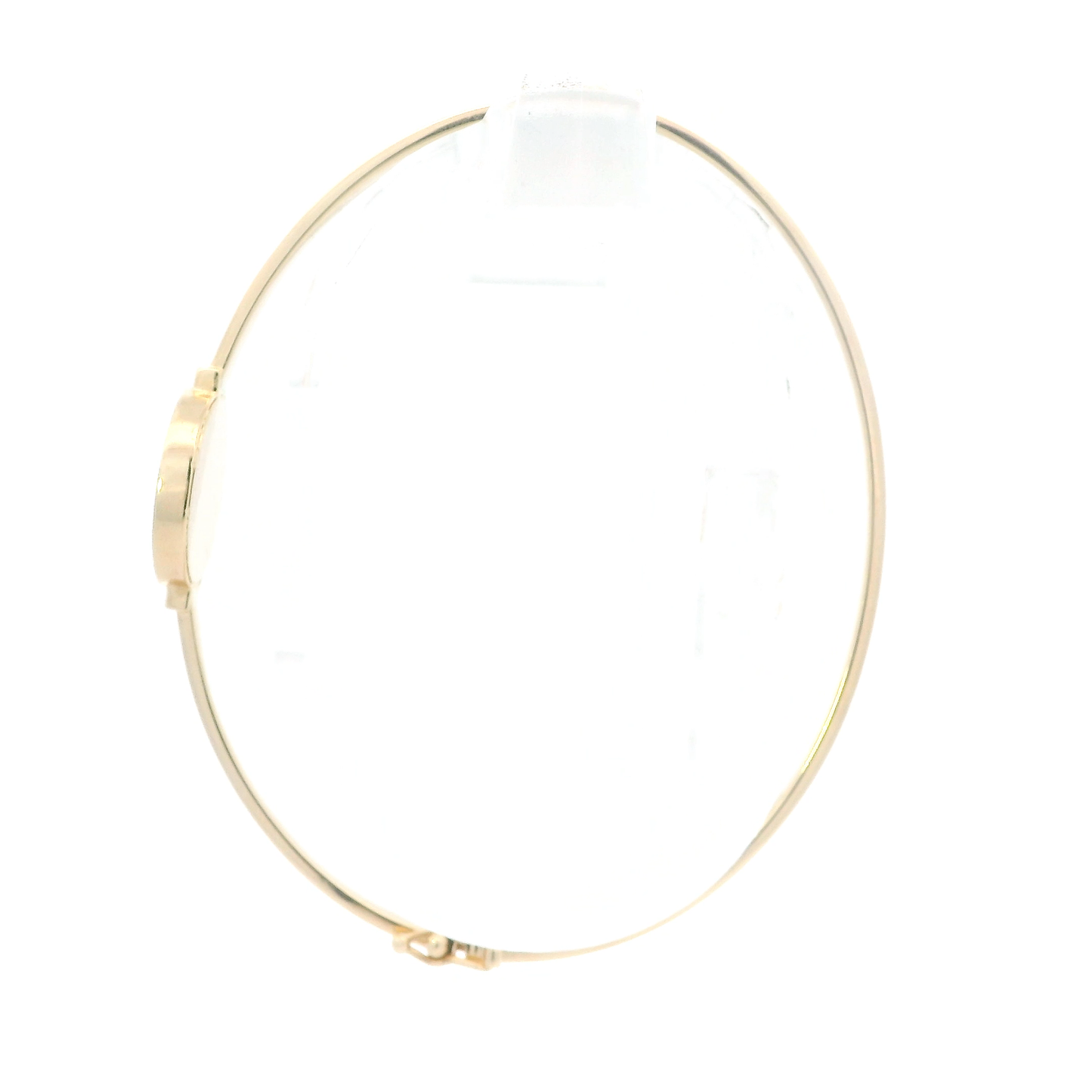 18K Yellow Gold "LV" Inspired Bangel Bracelet