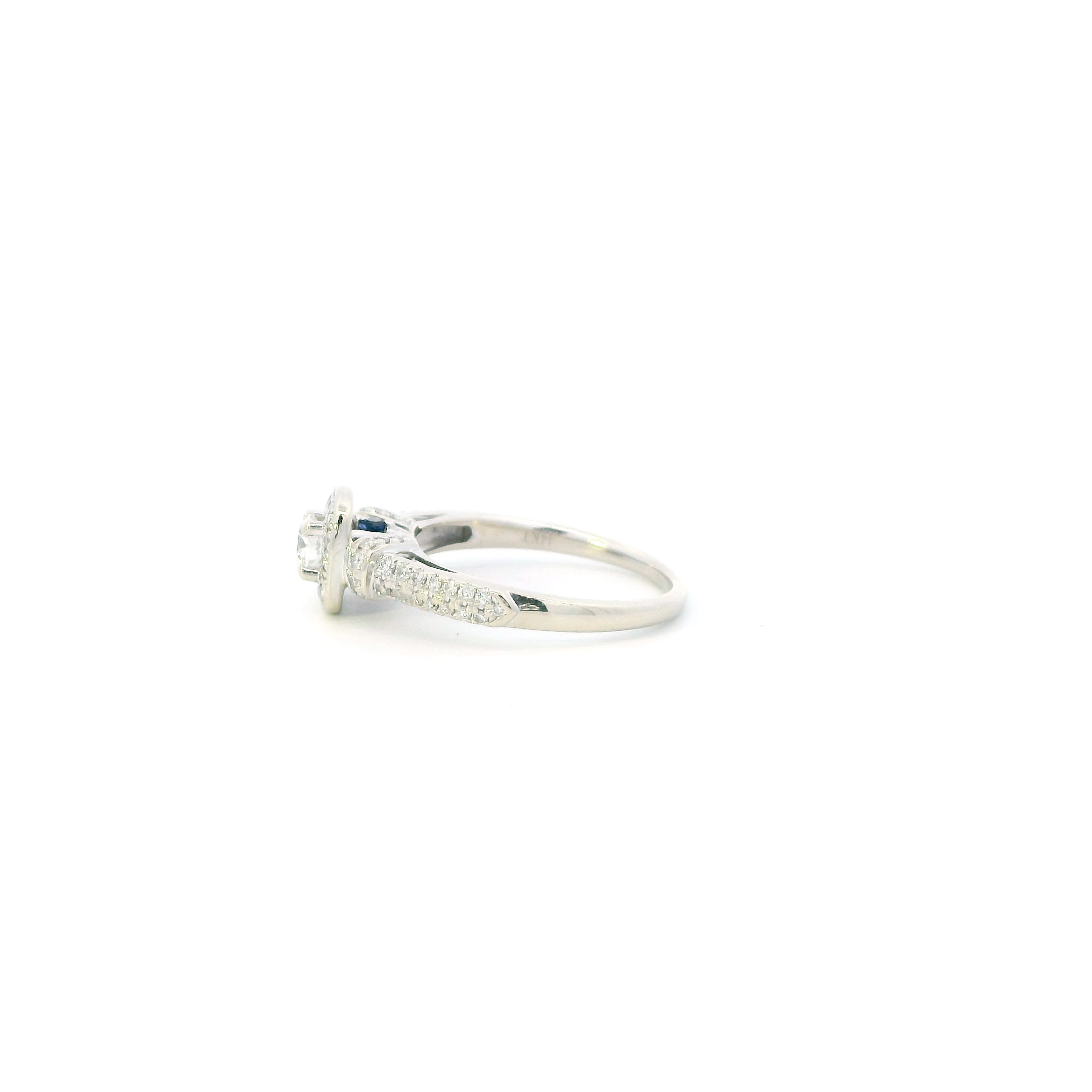 14K White Gold Vera Wang 