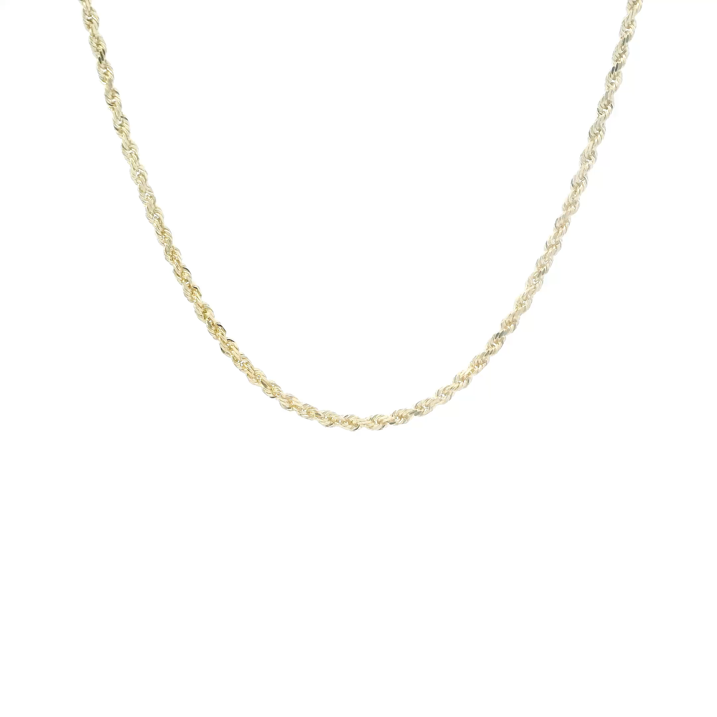 14K Yellow Gold 18" Rope Chain