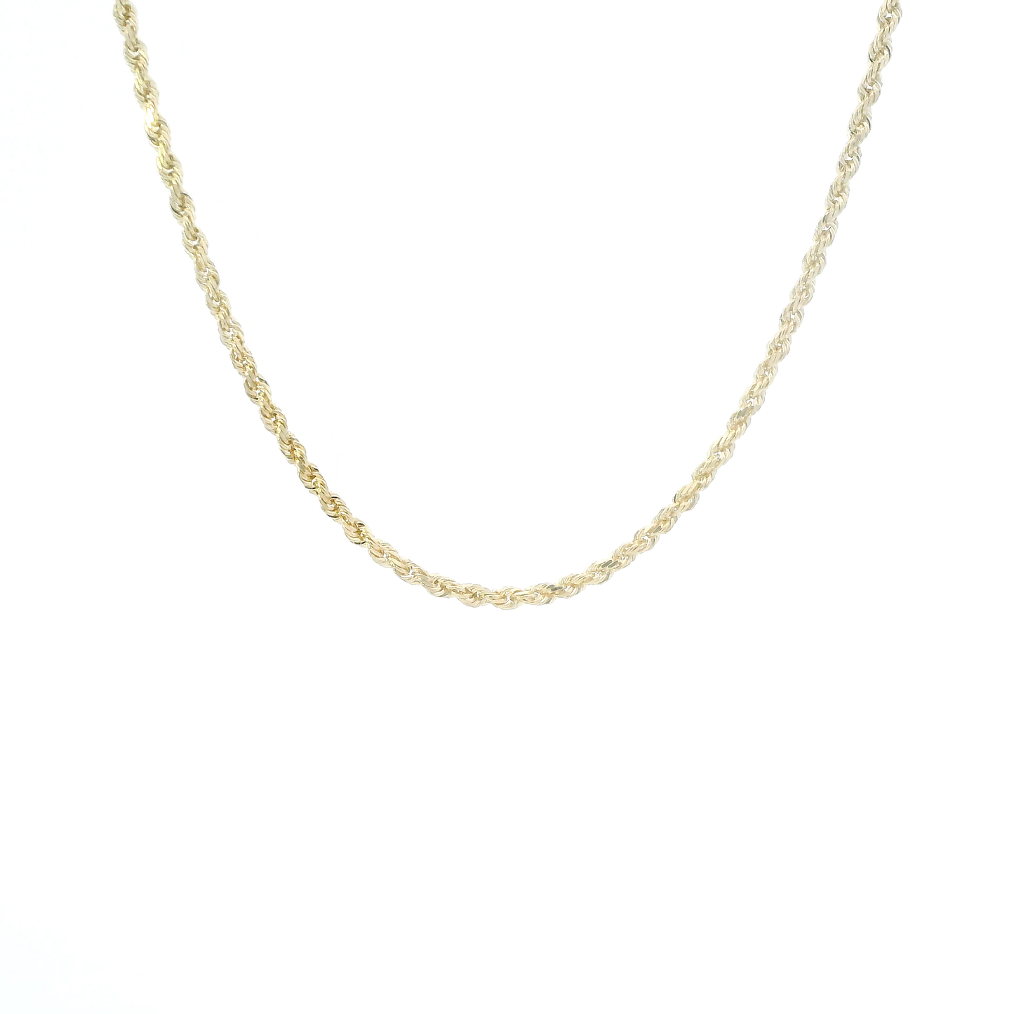 14K Yellow Gold 18" Rope Chain