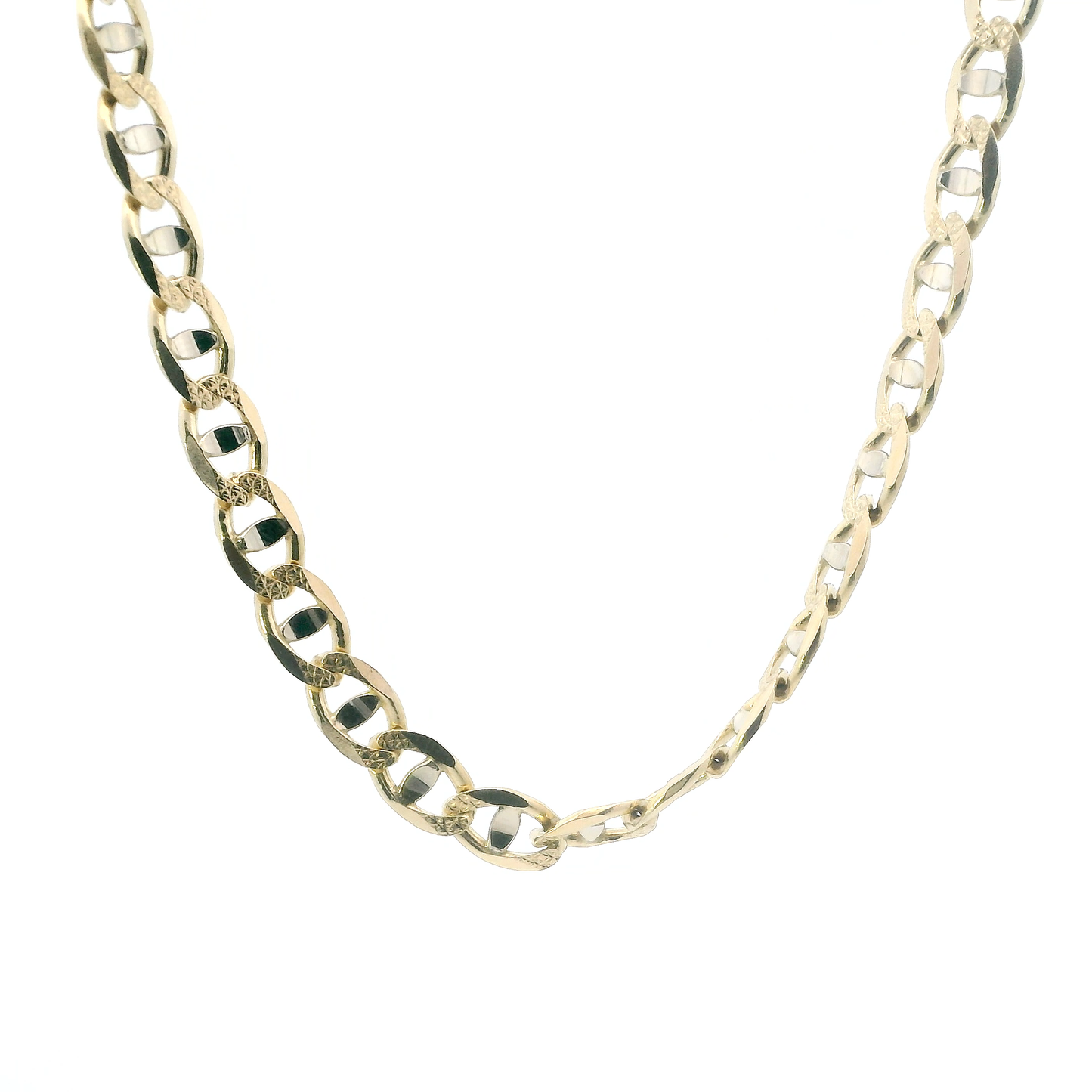 14K Yellow Gold 28" Mariner Chain