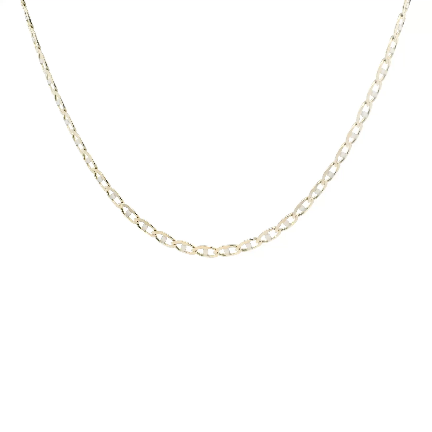 14K Yellow Gold 20" Mariner Chain