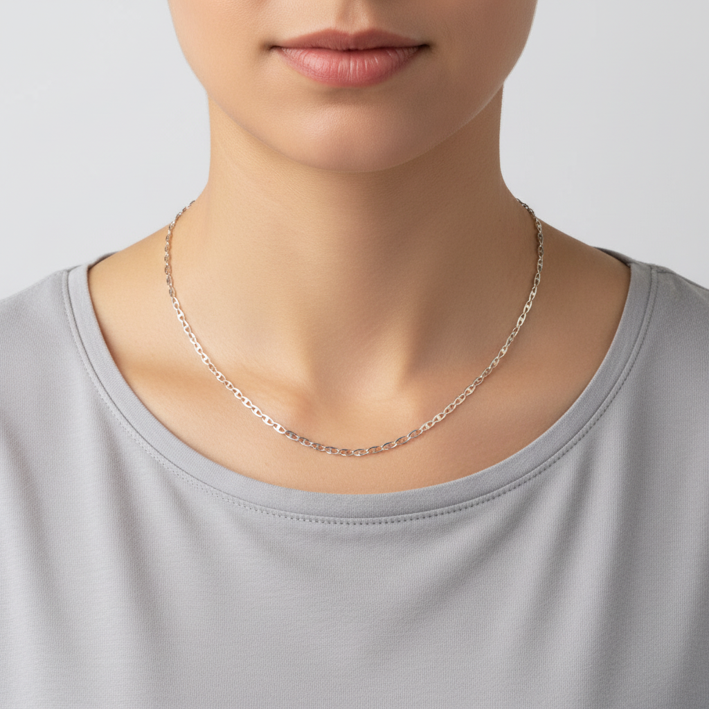 14K Yellow Gold 20" Mariner Chain