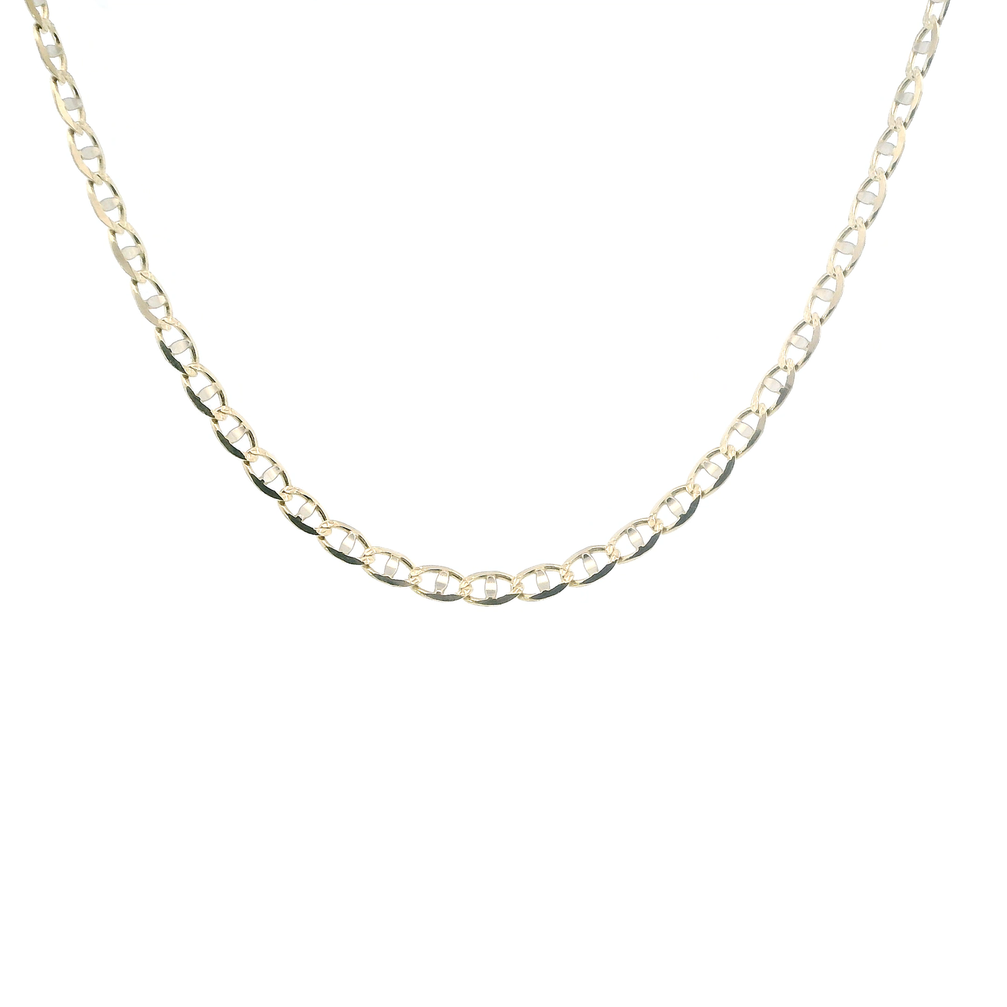 14K Yellow Gold 20" Mariner Chain