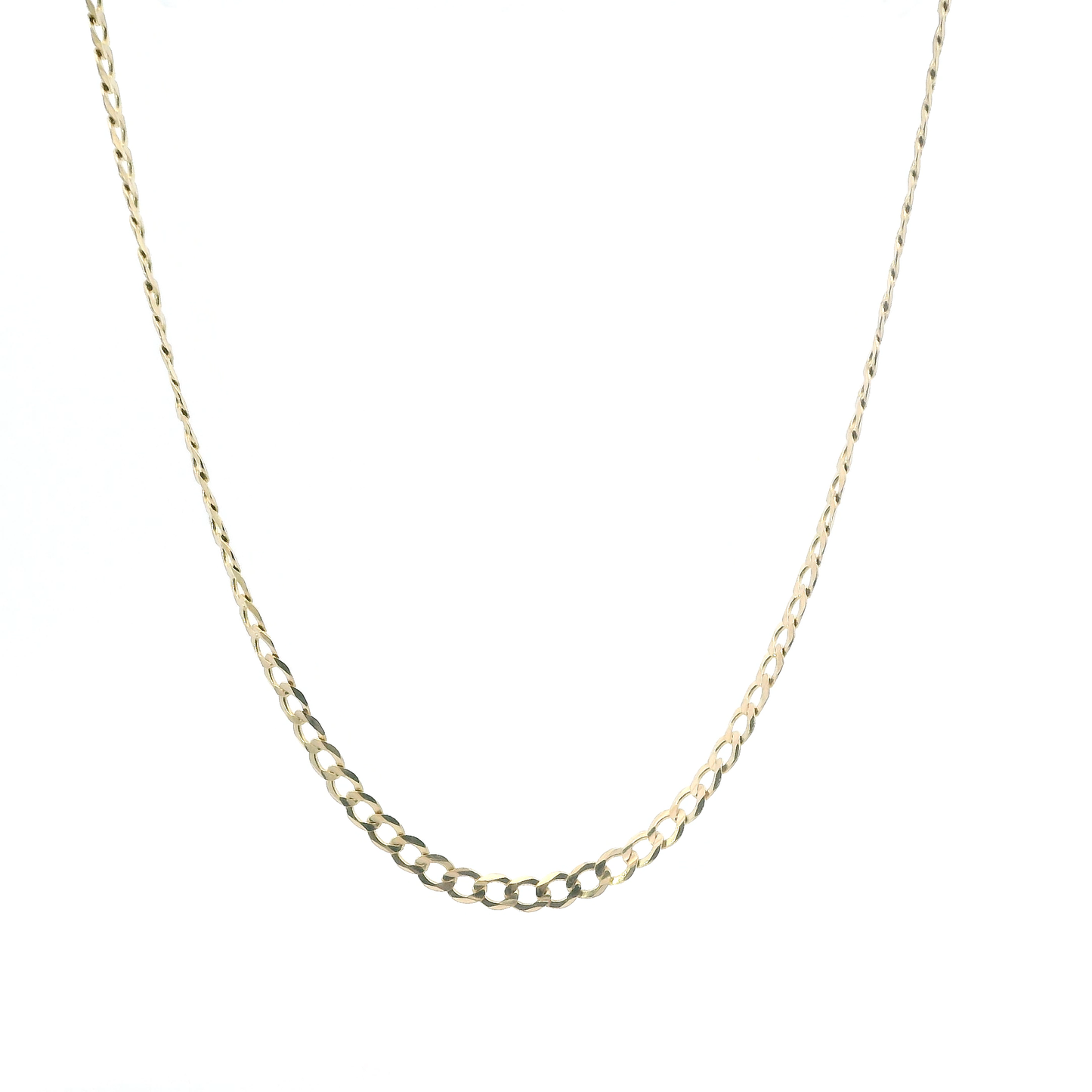 14K Yellow Gold 20" Curb Chain