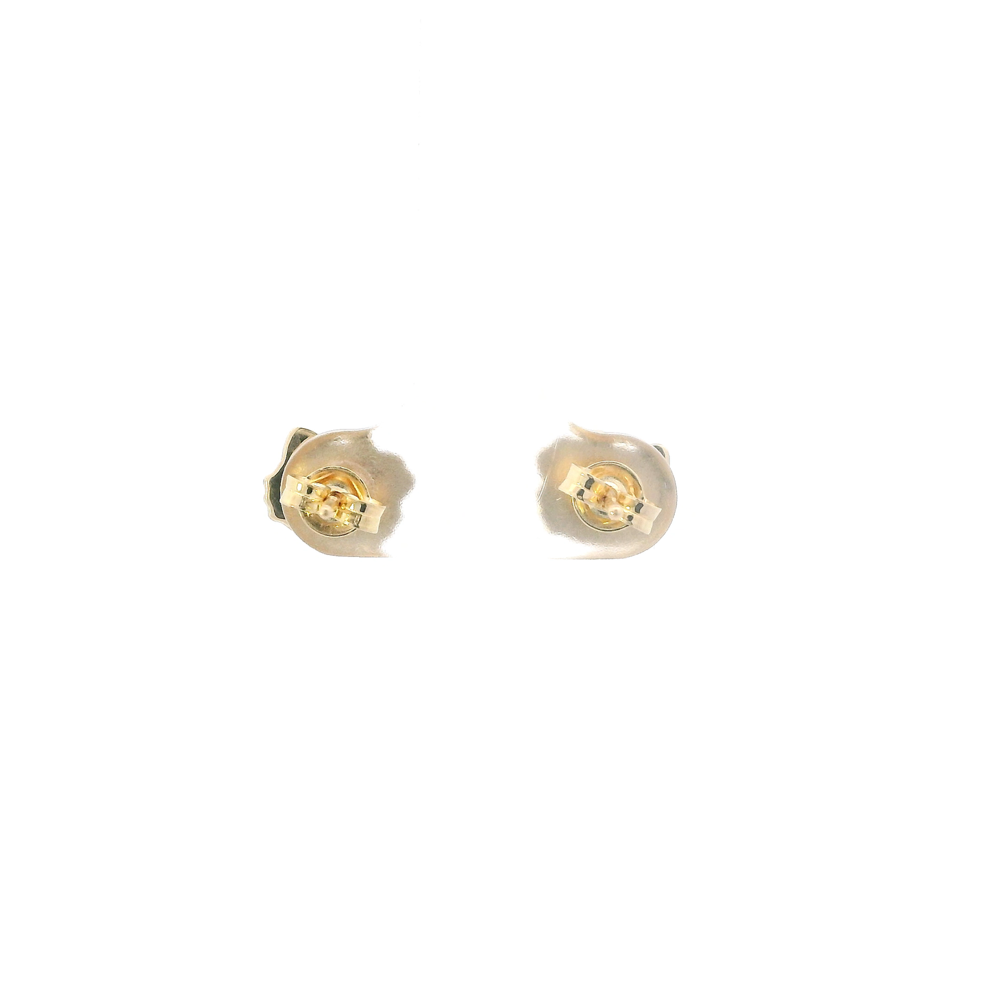 14K Yellow Gold Hello Kitty Stud Earrings