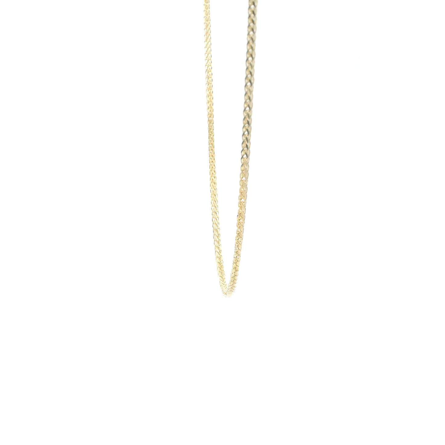 14K Yellow Gold 18" Franco Chain