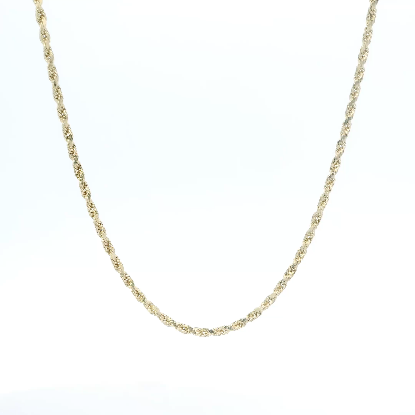 14K Yellow Gold 16" Rope Chain