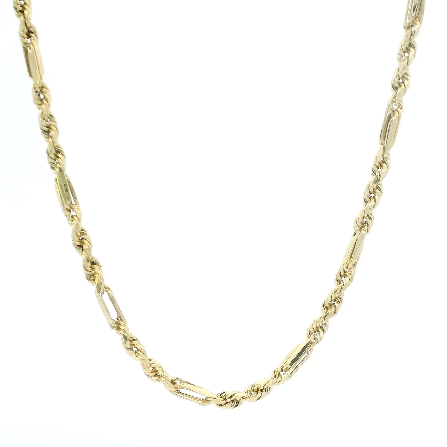 14K Yellow Gold 22" Figarope Chain