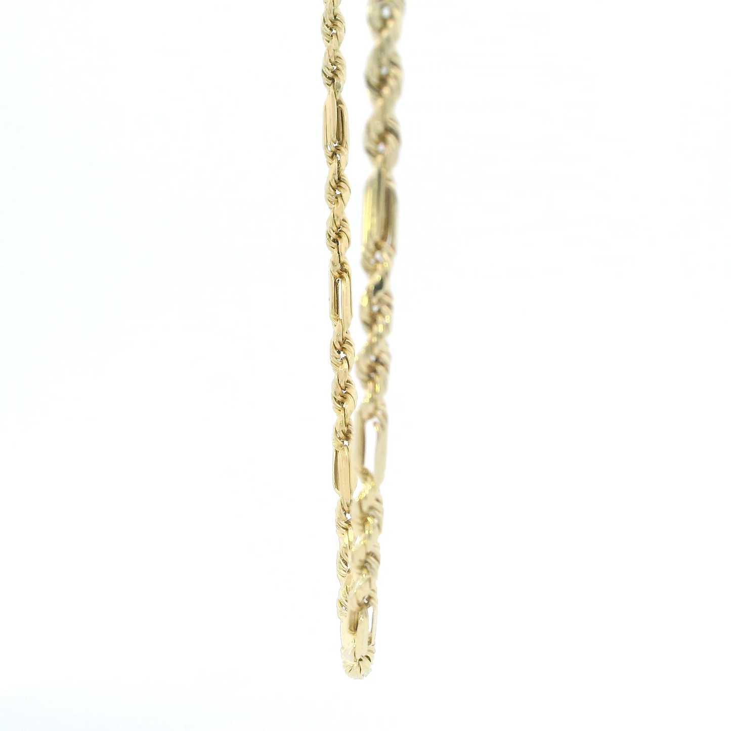 14K Yellow Gold 22" Figarope Chain