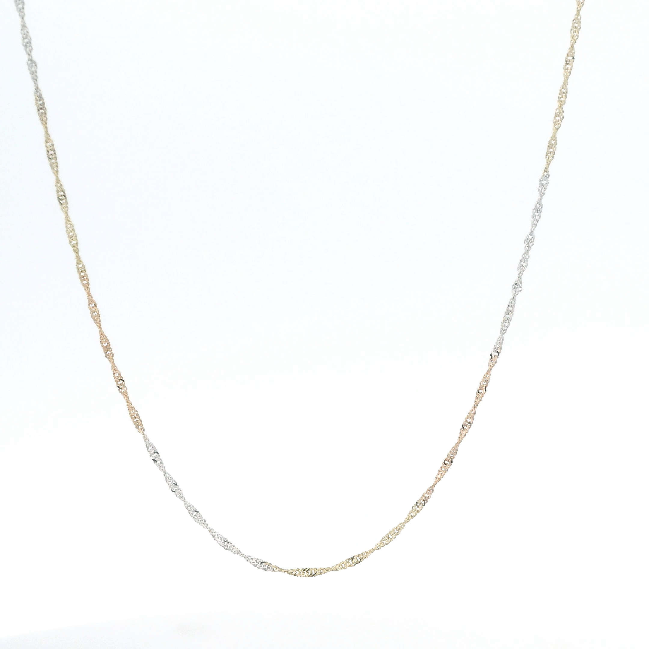 14K Tri Color Gold 18