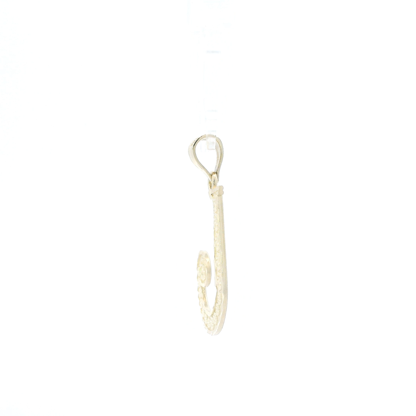 10K Yellow Gold Letter "J" Pendant