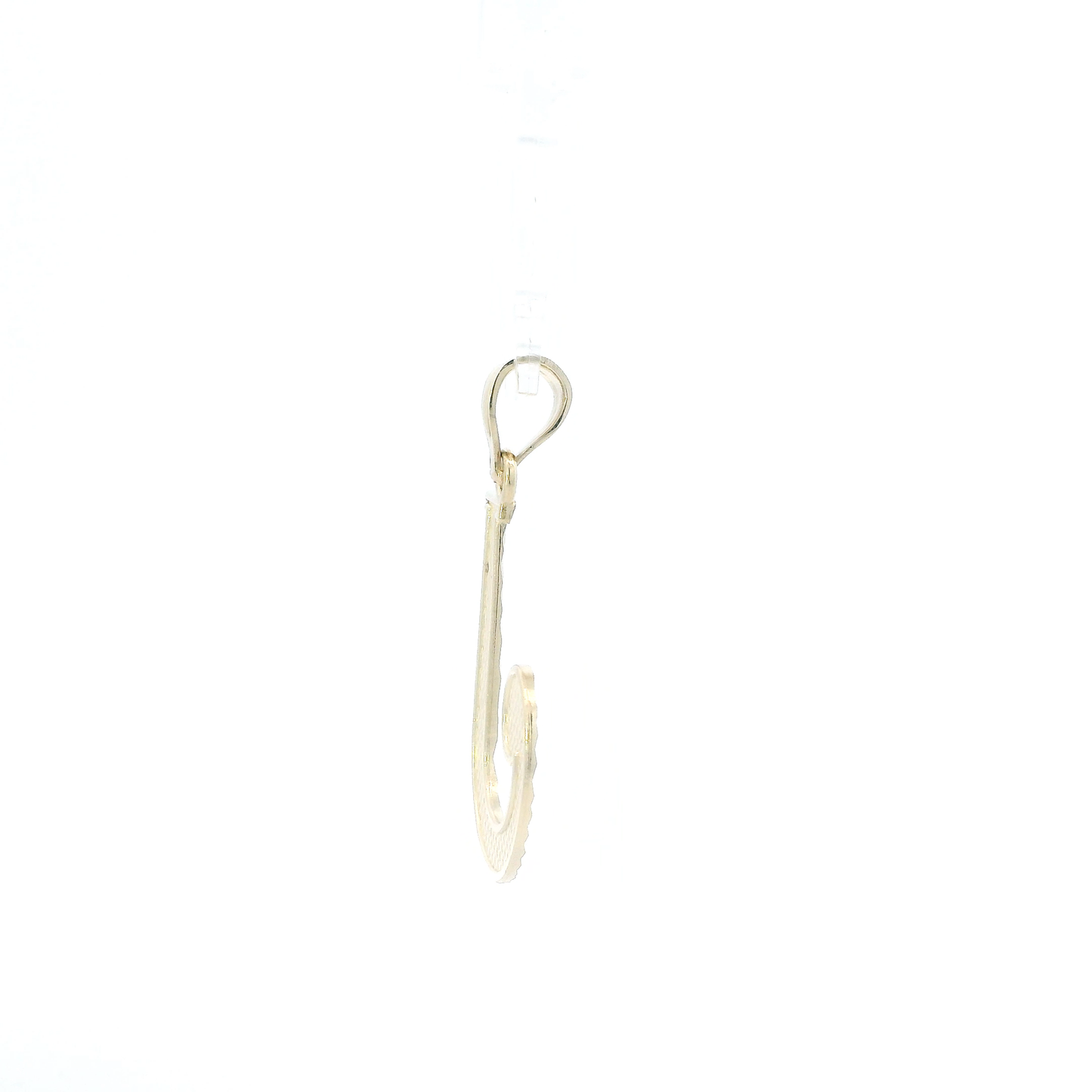 10K Yellow Gold Letter "J" Pendant