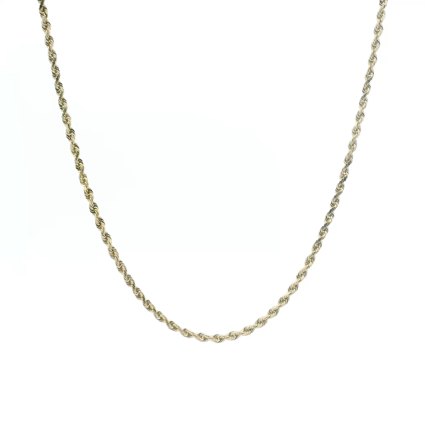 14K Yellow Gold 18" Rope Chain