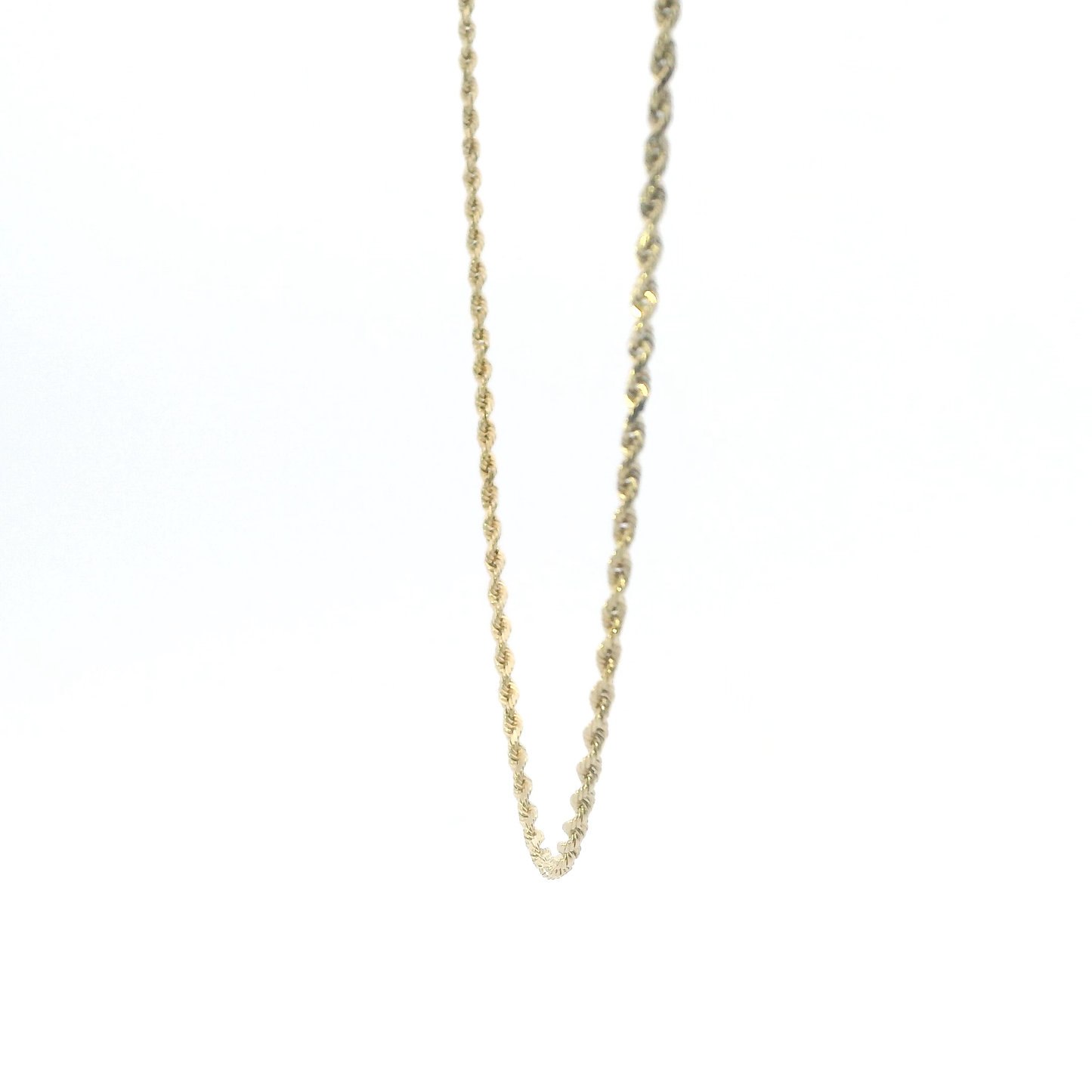 14K Yellow Gold 18" Rope Chain