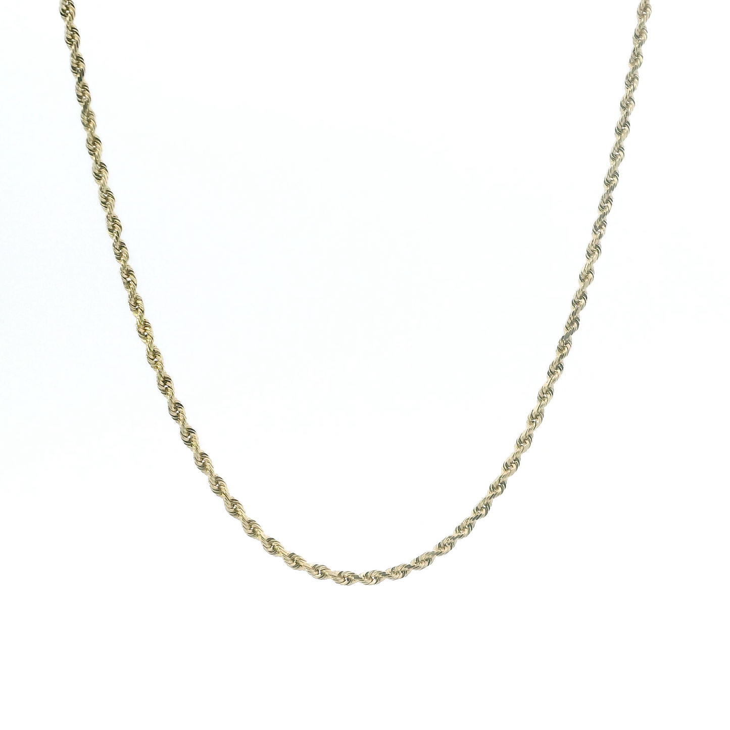 14K Yellow Gold 18" Rope Chain