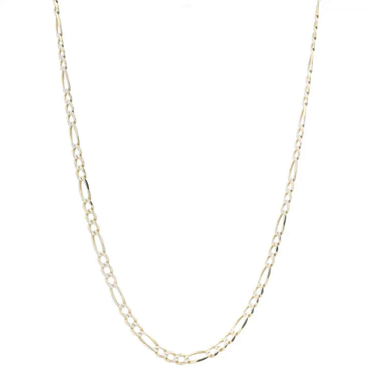 14K Yellow Gold 22" Figaro Chain