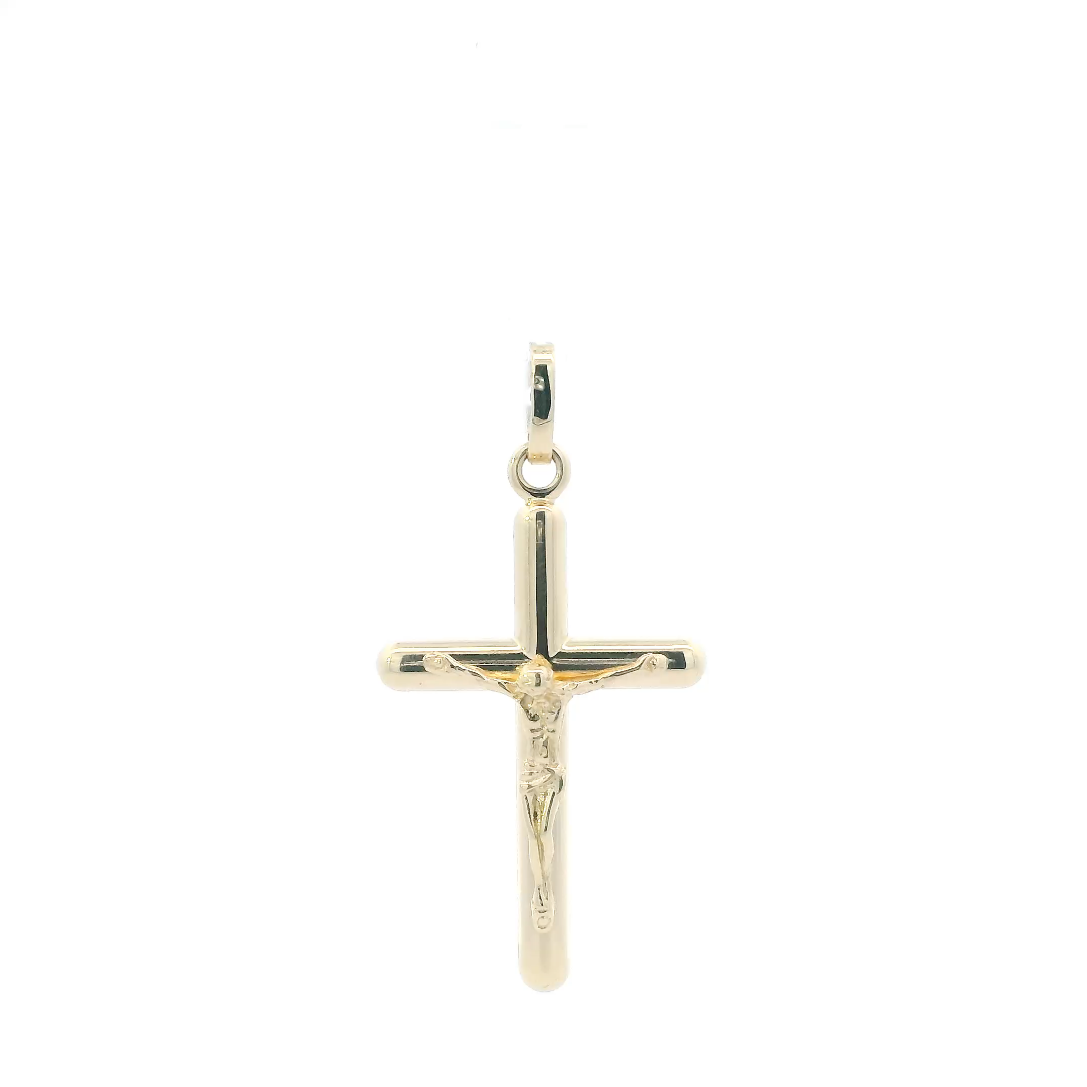 Colgante Crucifijo Oro Amarillo 14K