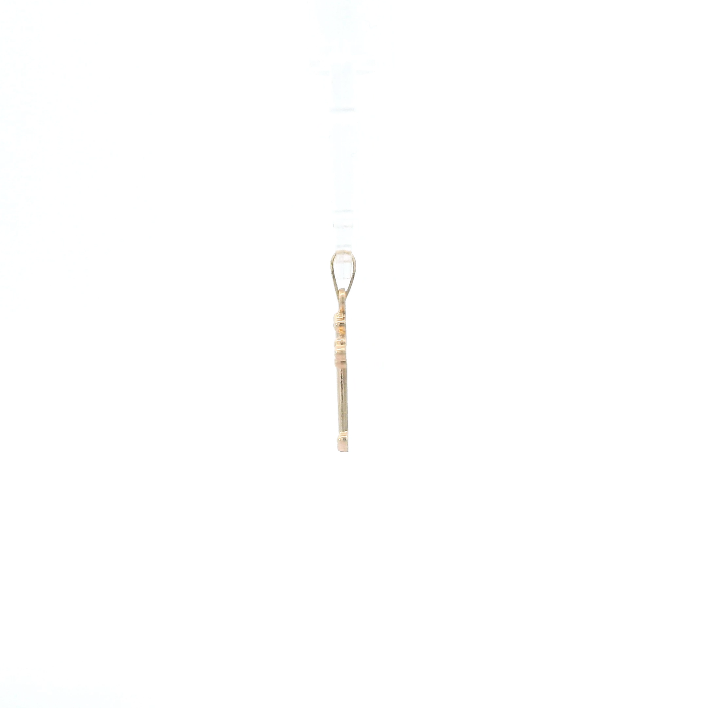 14K Yellow Gold Cross Pendant