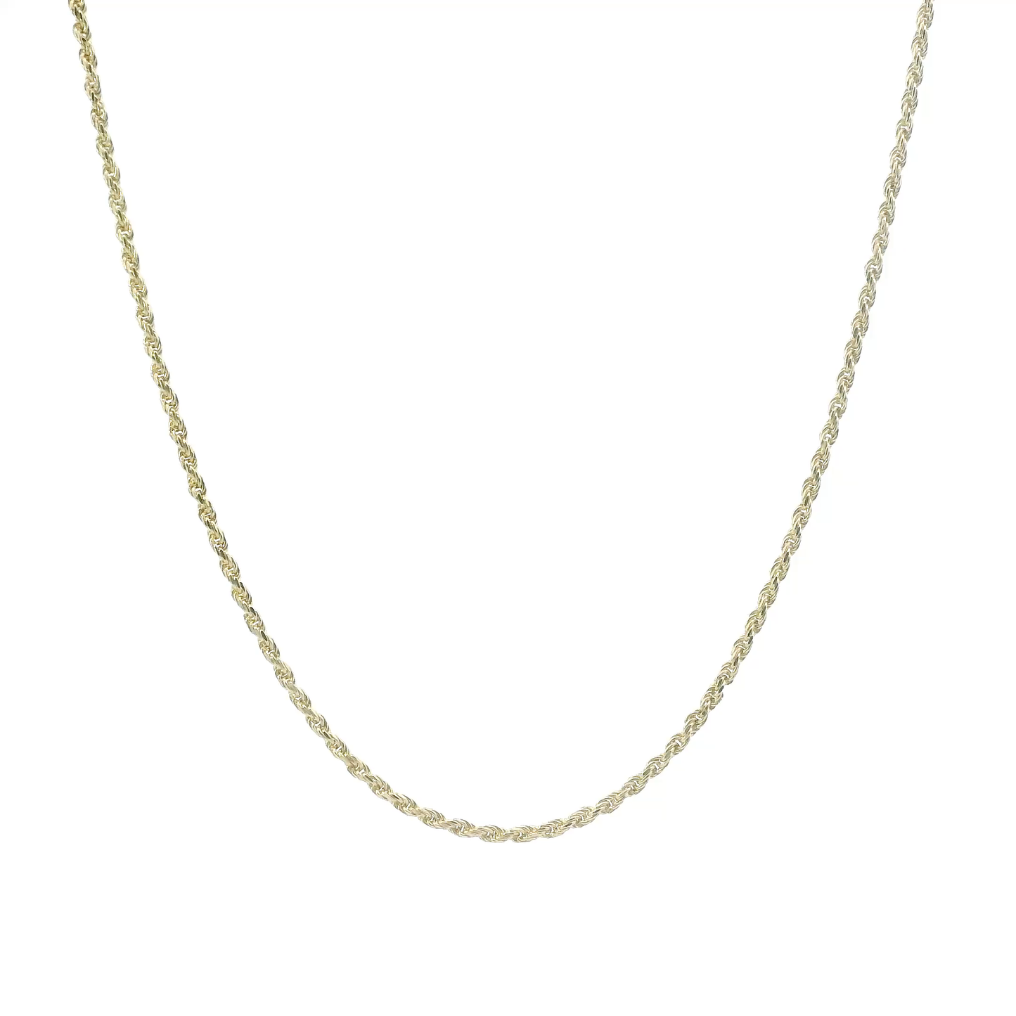 14K Yellow Gold Rope Chain
