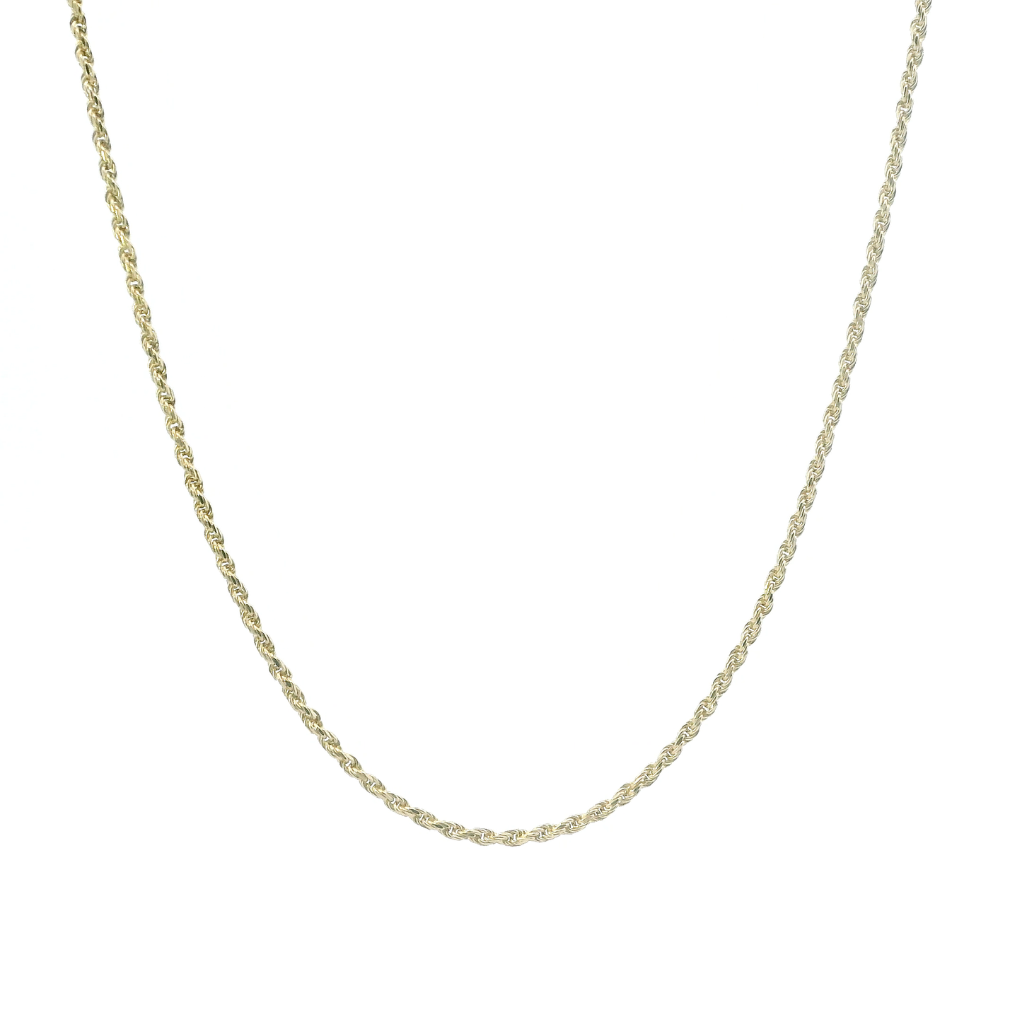 14K Yellow Gold Rope Chain