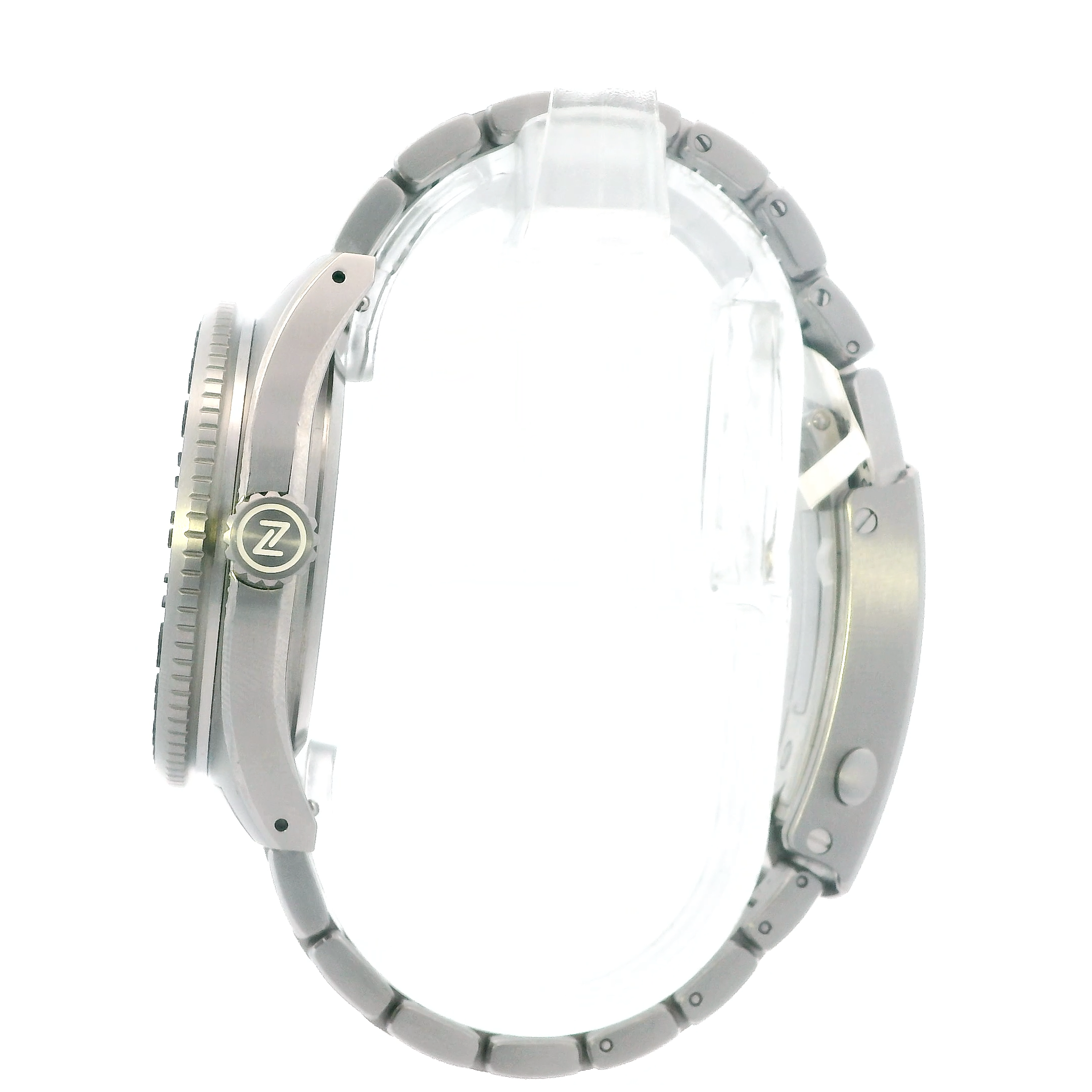 Zelos Blacktip Burnt Orange Mens Wristwatch