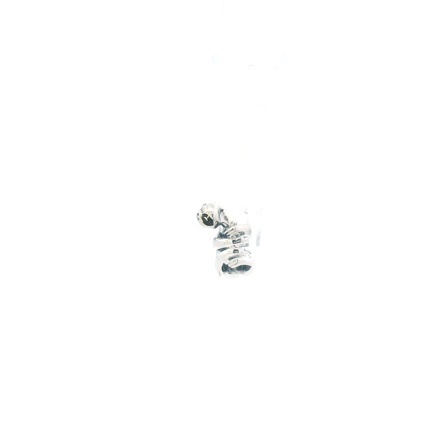 Pandora Silver Hanging Sloth Charm Engraved "Good Things Take Time"