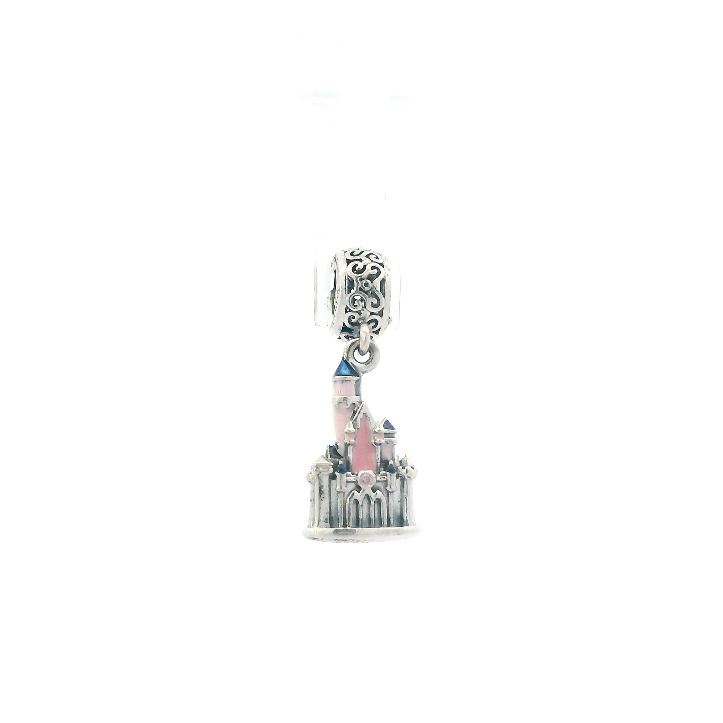 Sterling Silver Pandora Disneyland Sleeping Beauty Castle Dangle Charm