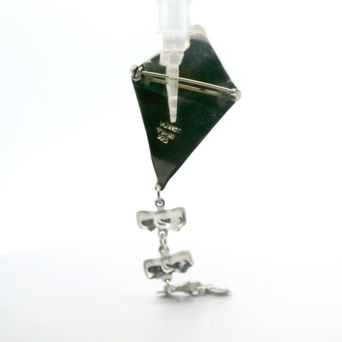 Vintage Sterling Silver Taxco Kite Pendant