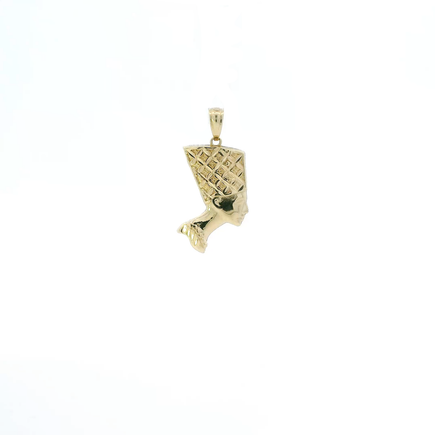 10K Yellow Gold Nefertiti Pendant