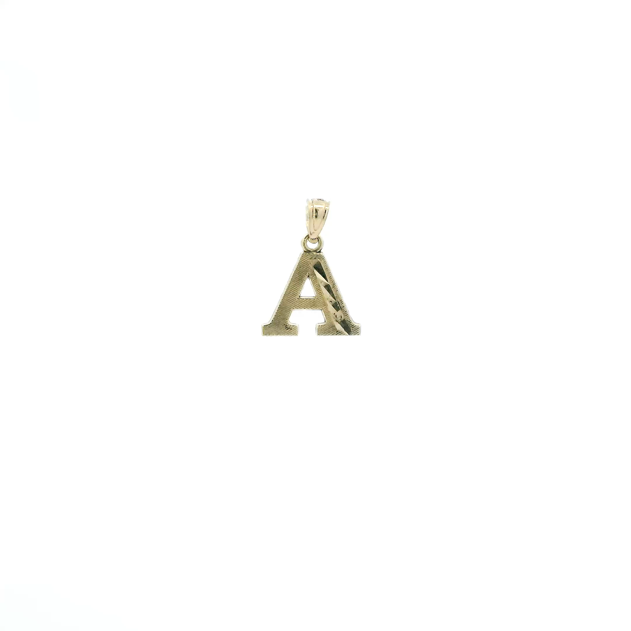 10K Yellow Gold Letter 