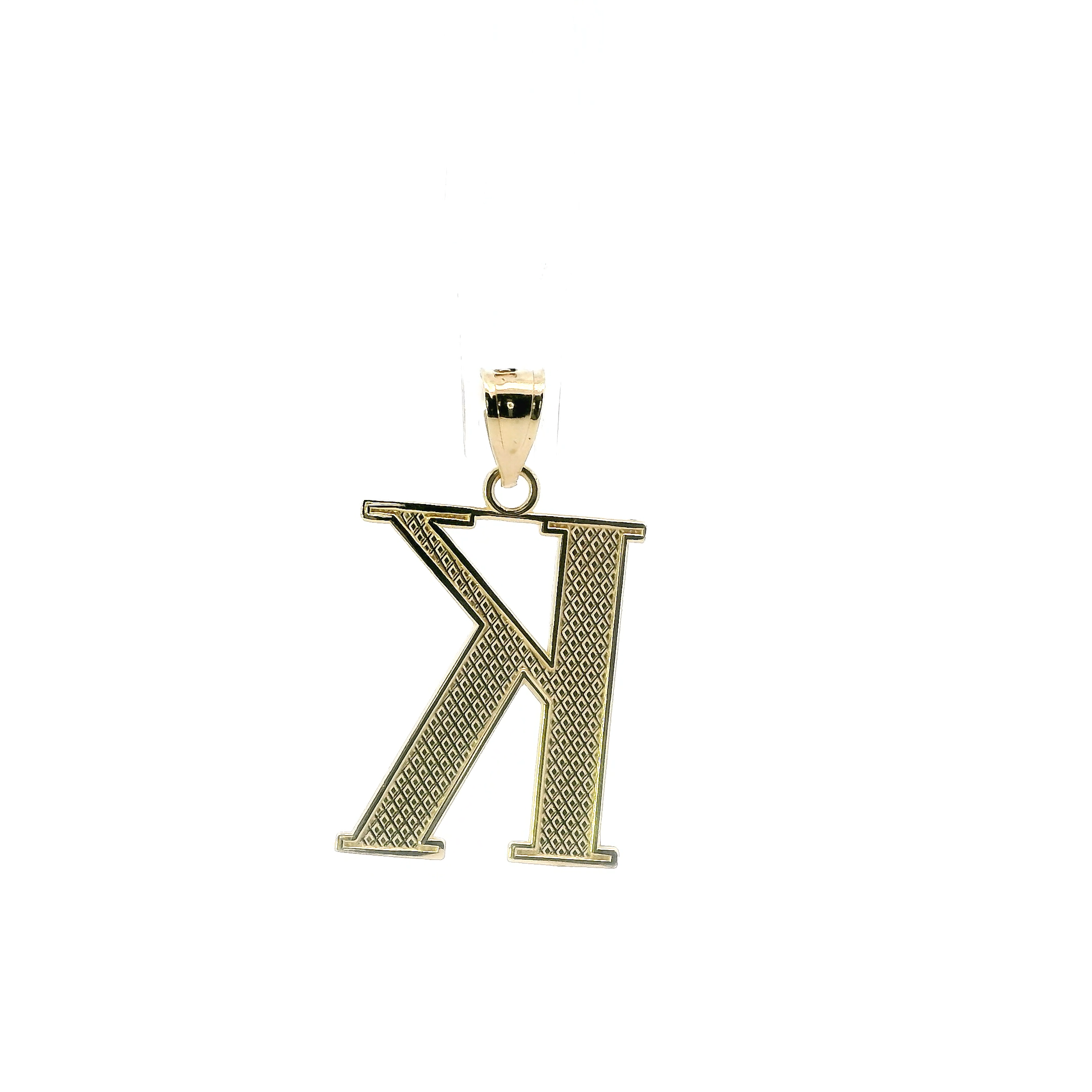 10K Yellow Gold Letter 