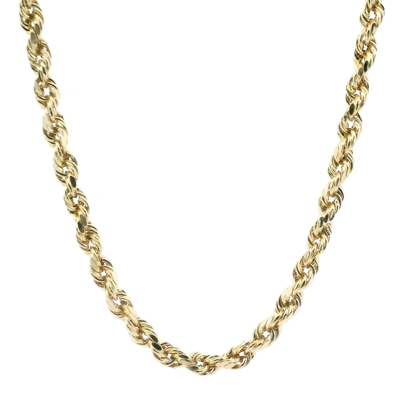 14K Yellow Gold 25" Rope Chain