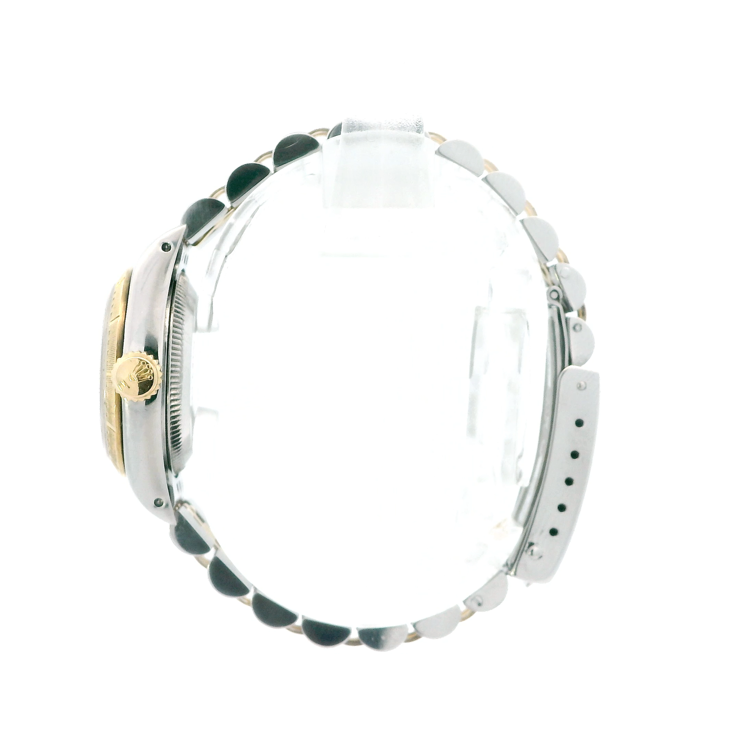 Rolex Oyster Perpetual Aftermarket Mother Of Pearl Diamond Dial On Jubilee Bracelet Ladies Wristwatch - 67423