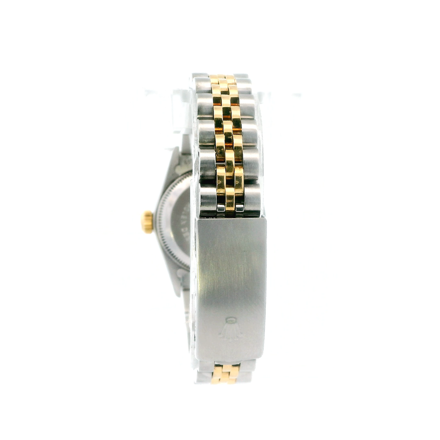 Rolex Oyster Perpetual Aftermarket Mother Of Pearl Diamond Dial On Jubilee Bracelet Ladies Wristwatch - 67423