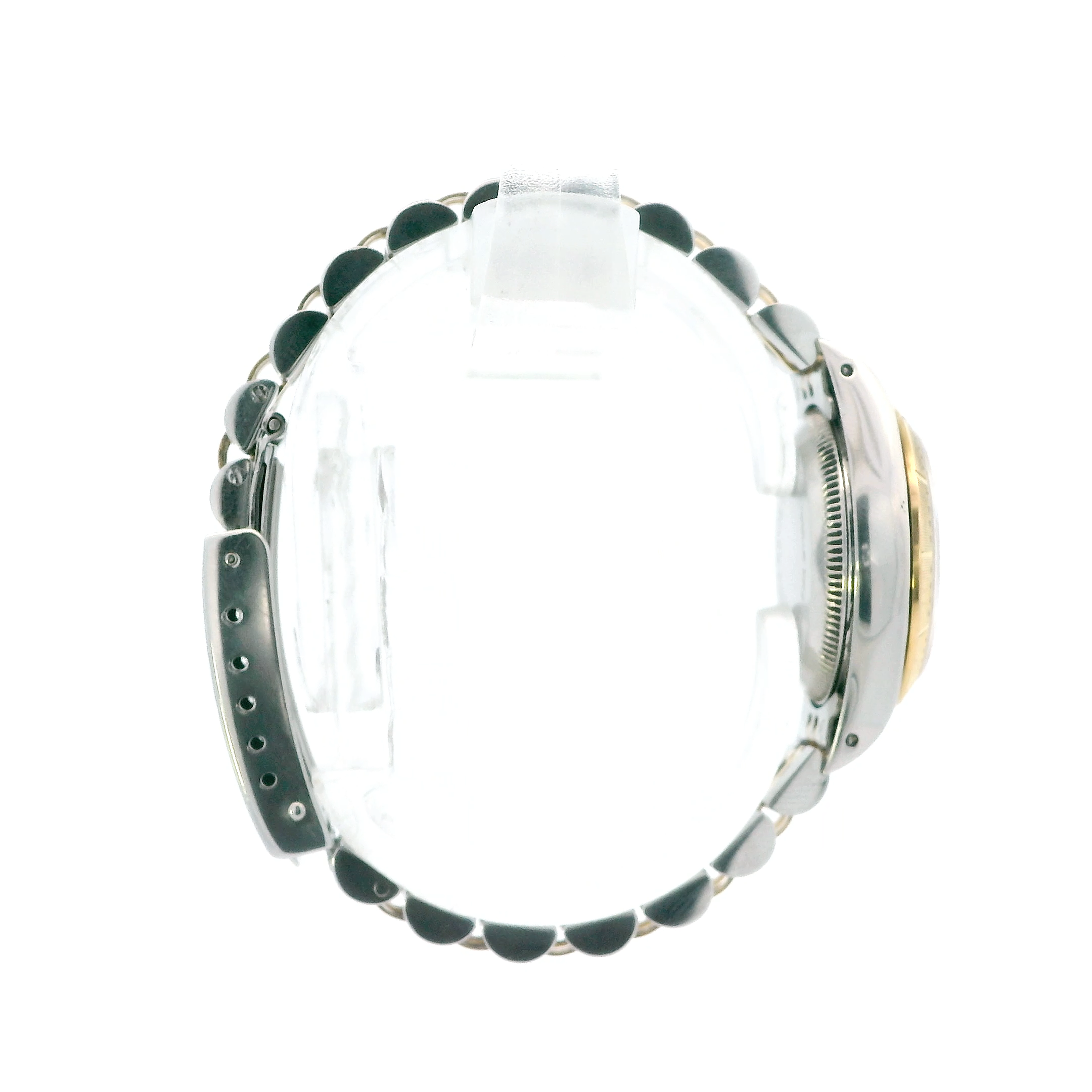 Rolex Oyster Perpetual Aftermarket Mother Of Pearl Diamond Dial On Jubilee Bracelet Ladies Wristwatch - 67423