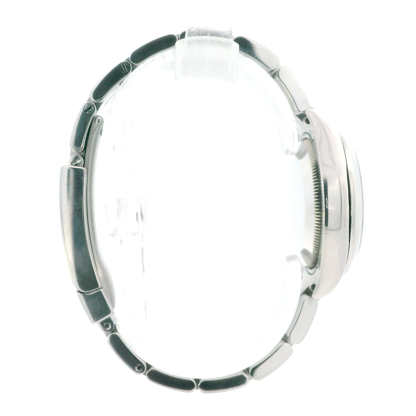 Rolex Oyster Perpetual White Roman Numeral Dial Ladies Wristwatch - S26J93H8