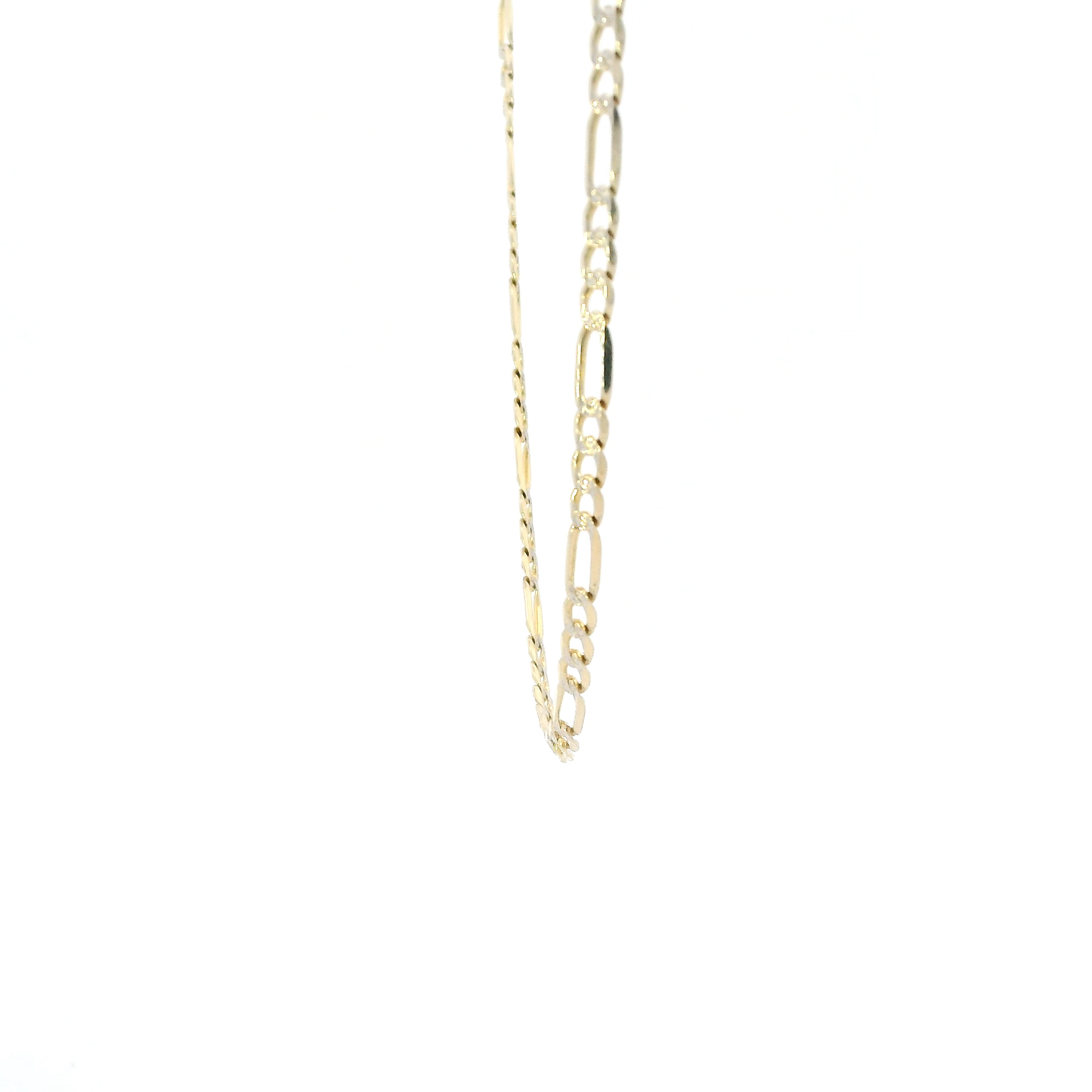 14K Yellow Gold 19" Figaro Chain