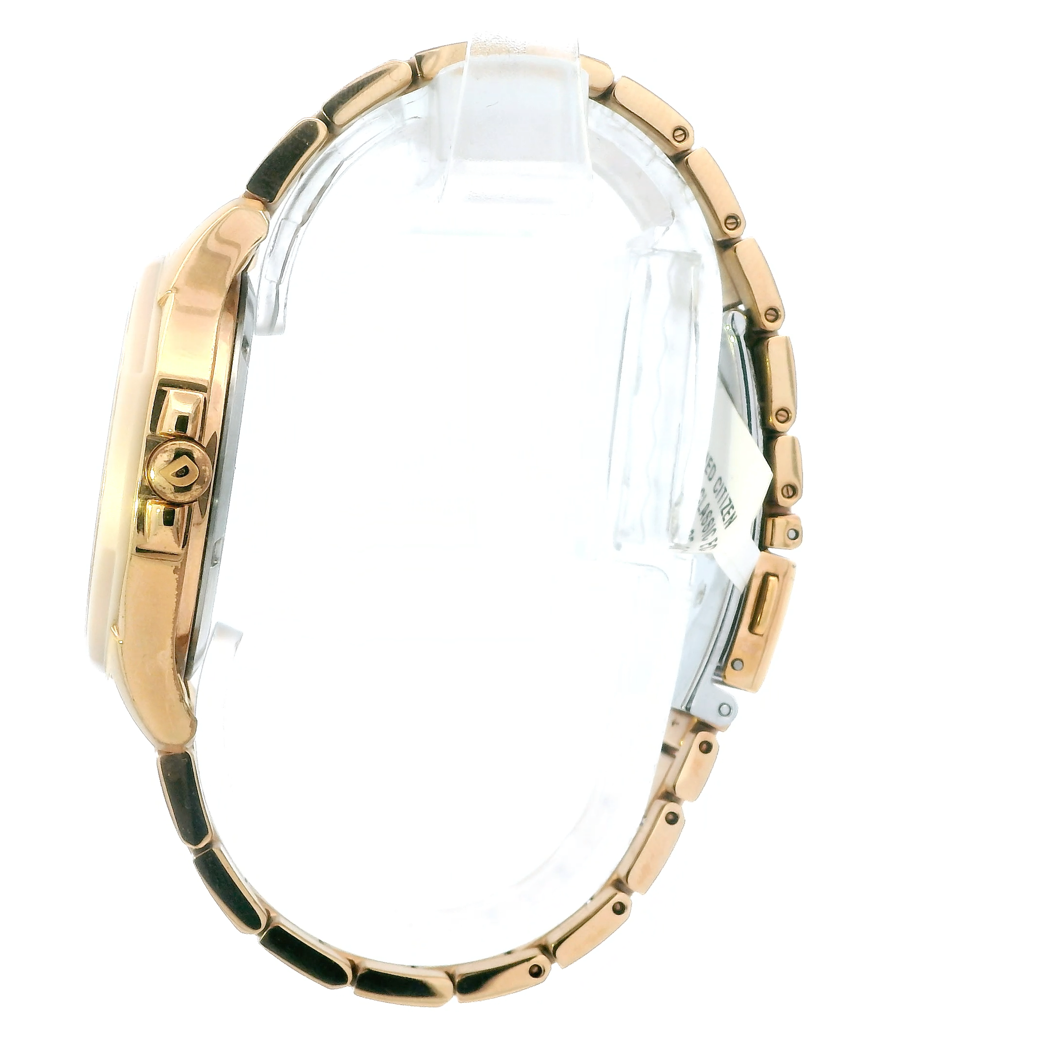 Citizen Classic Eco-Drive Rose Gold Womens Wristwatch - J830-S117097