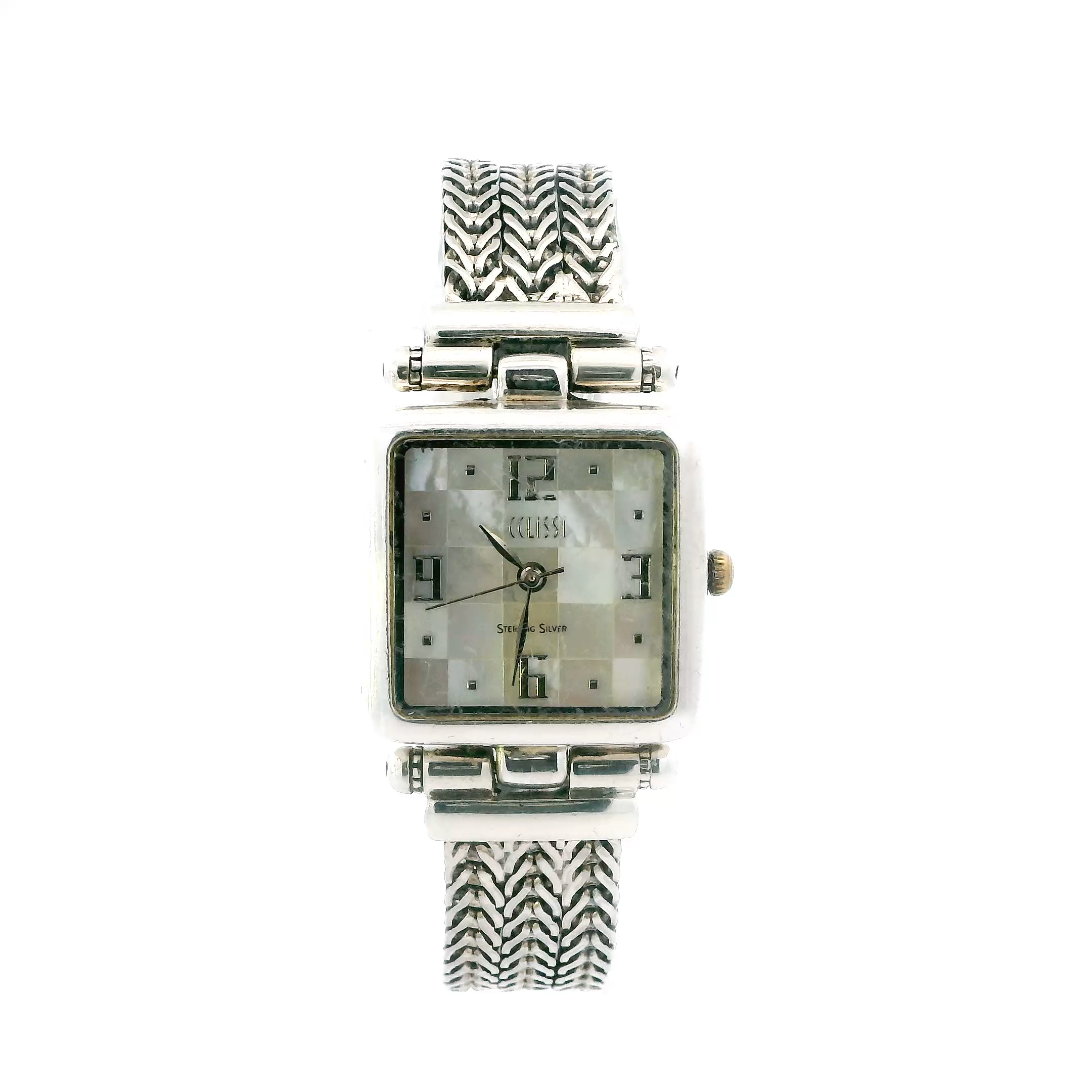 Cclissi Silver Quartz Movement Womens Wristwatch - 33435