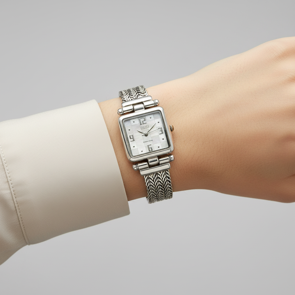 Cclissi Silver Quartz Movement Womens Wristwatch - 33435