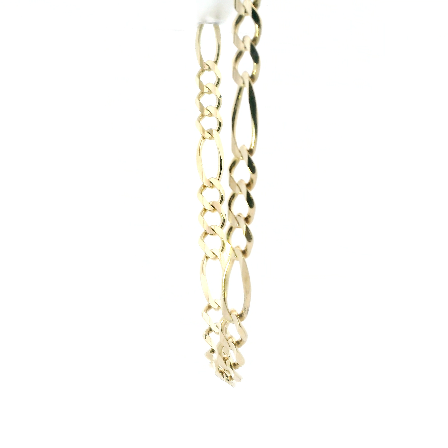 10K Yellow Gold 24" Figaro Chain