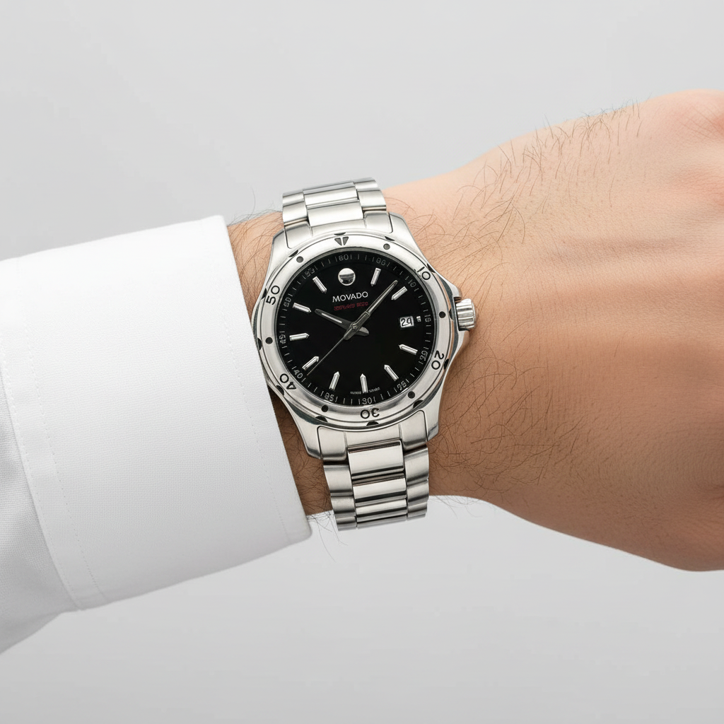 Movado Series 800 Mens Wristwatch