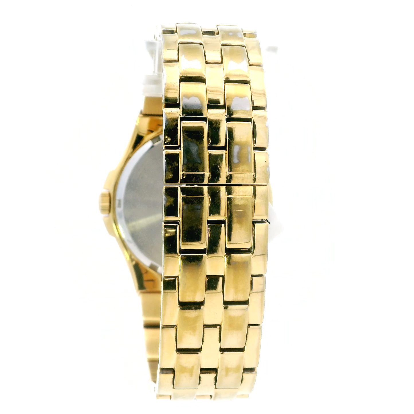 Bulova Gold Tone Stainless Steel Mens Wristwatch - 98K102