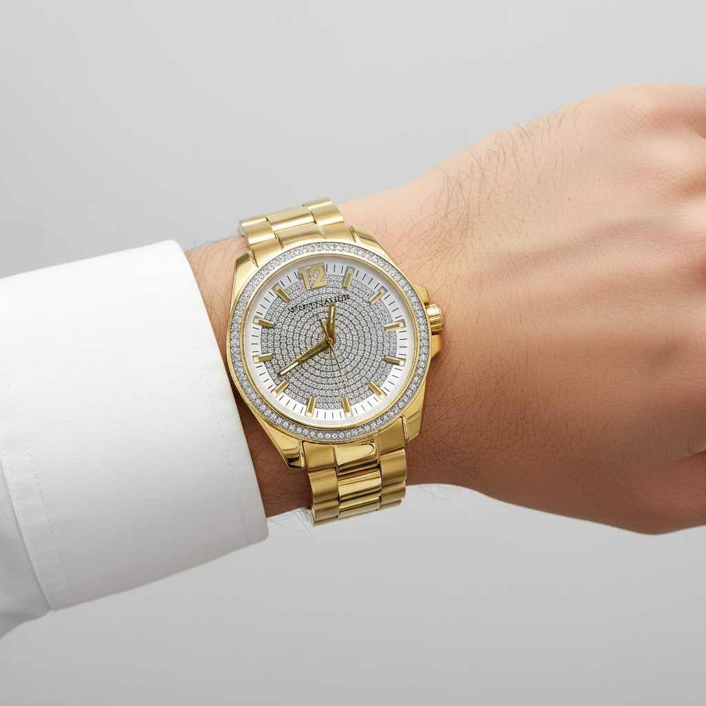 Wittnauer Stainless Steel Mens Wristwatch - WN3072