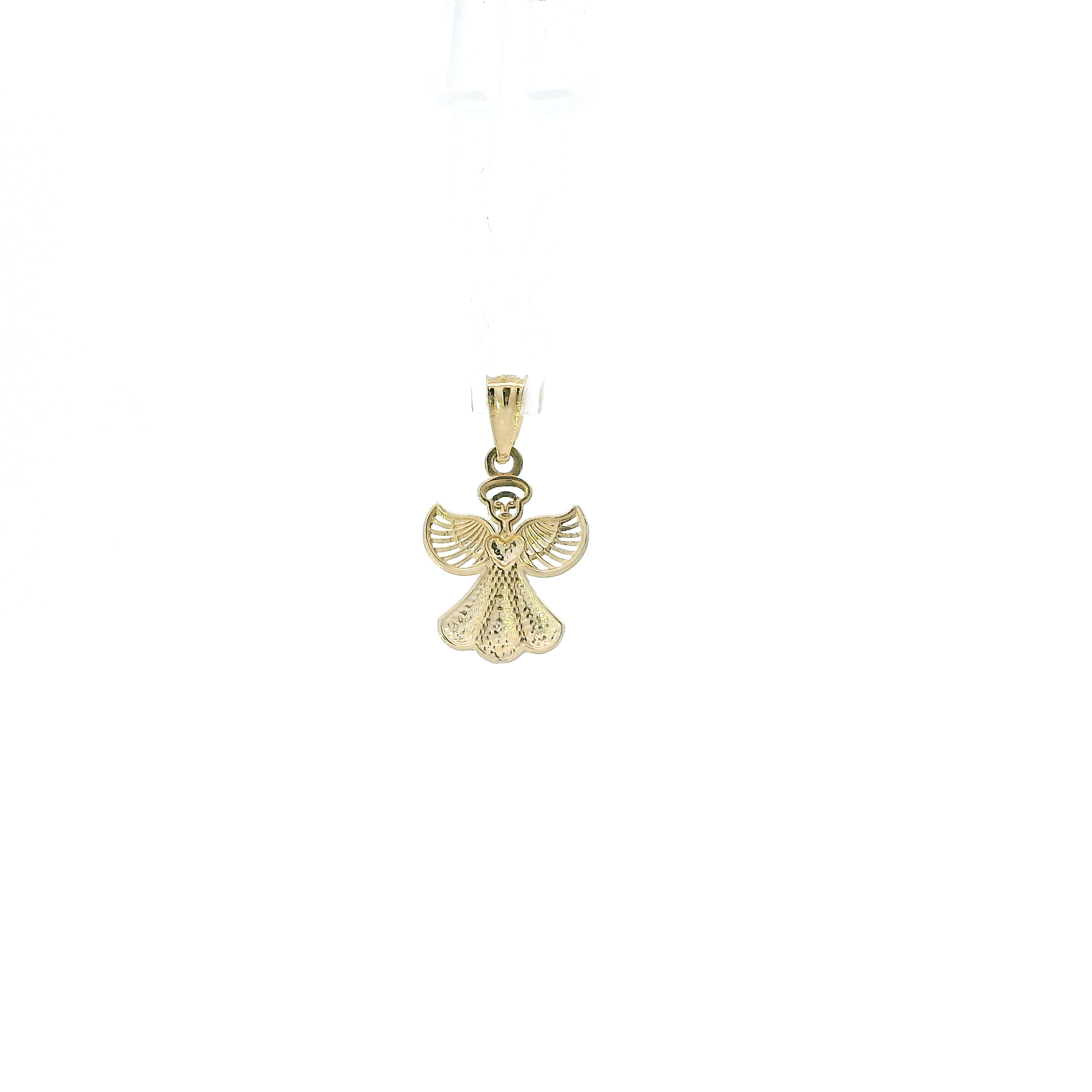 10K Yellow Gold Angel Pendant