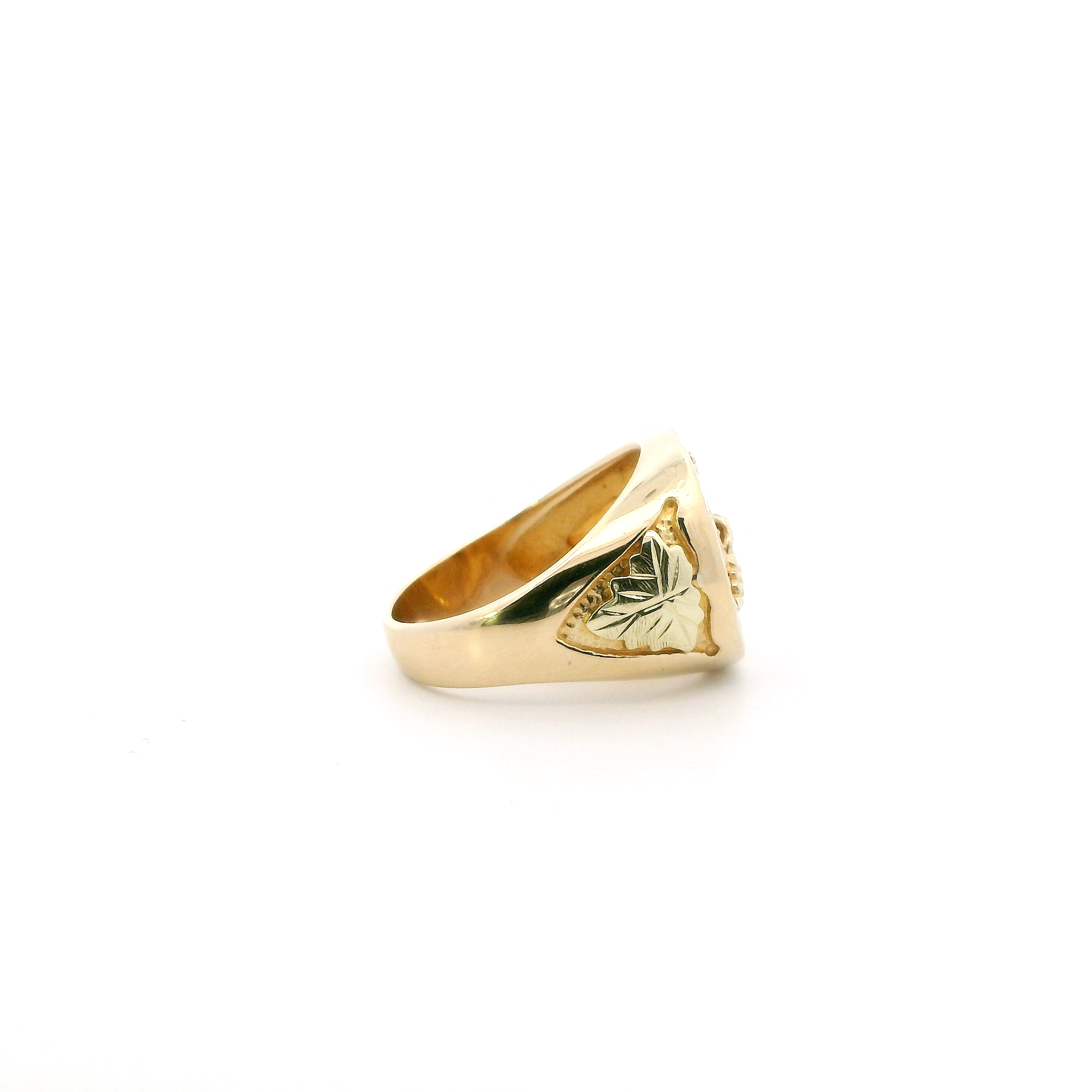 10K Tri Color Gold 