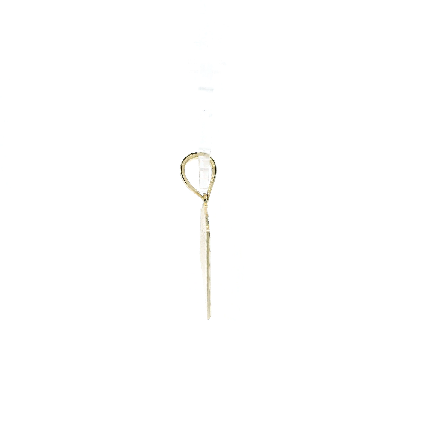 10K Yellow Gold Card Deck Pendant