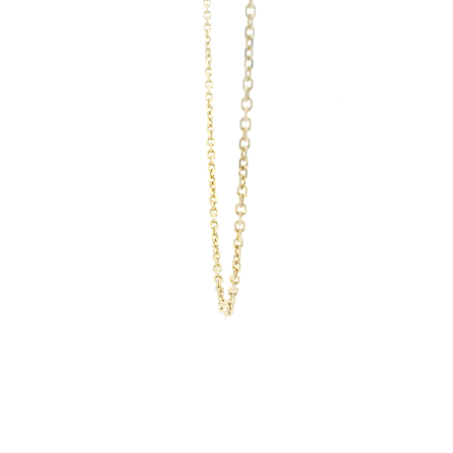 14K Yellow Gold 19" Cable Link Chain